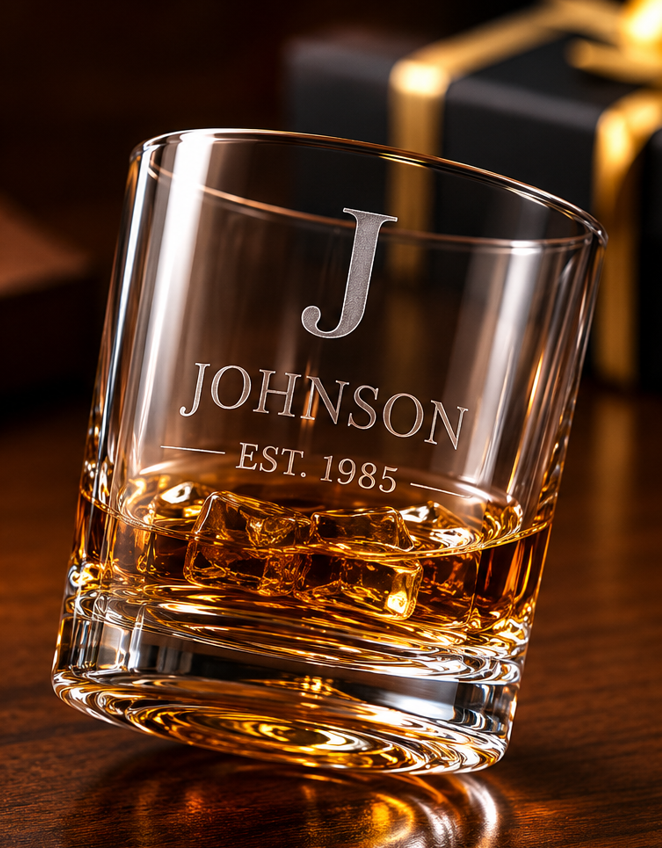 Personalised Whisky Glass