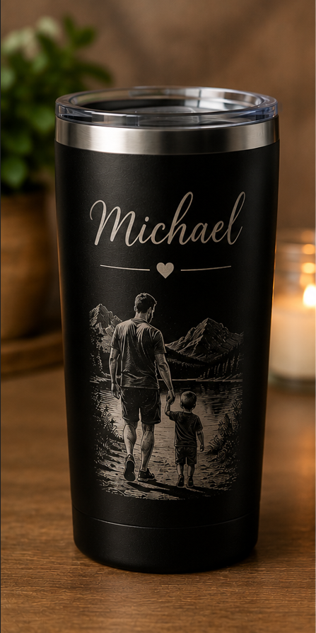 Personalised Stainless Steel Tumbler