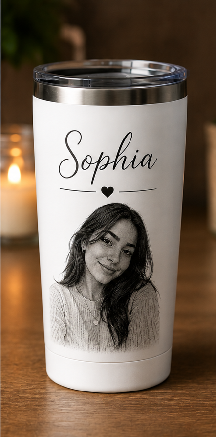 Personalised Stainless Steel Tumbler